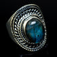Labradorite Rings handcrafted by Ana Silver Co - RING10533