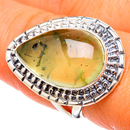 Prehnite Rings handcrafted by Ana Silver Co - RING105362