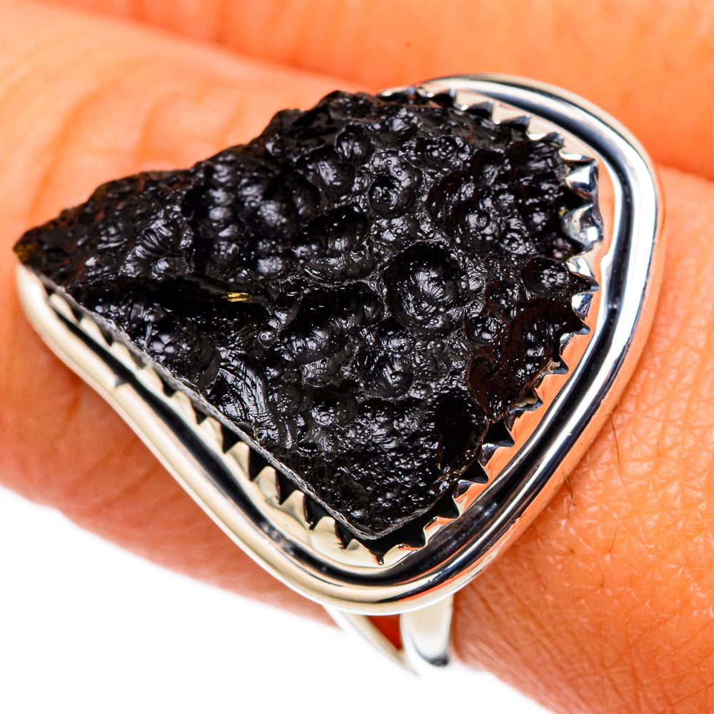 Tektite Rings handcrafted by Ana Silver Co - RING105382