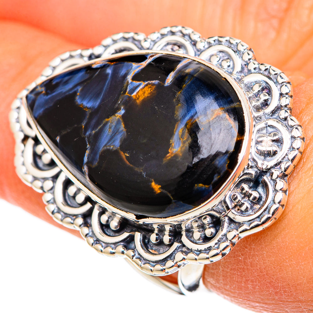 Pietersite Rings handcrafted by Ana Silver Co - RING105383