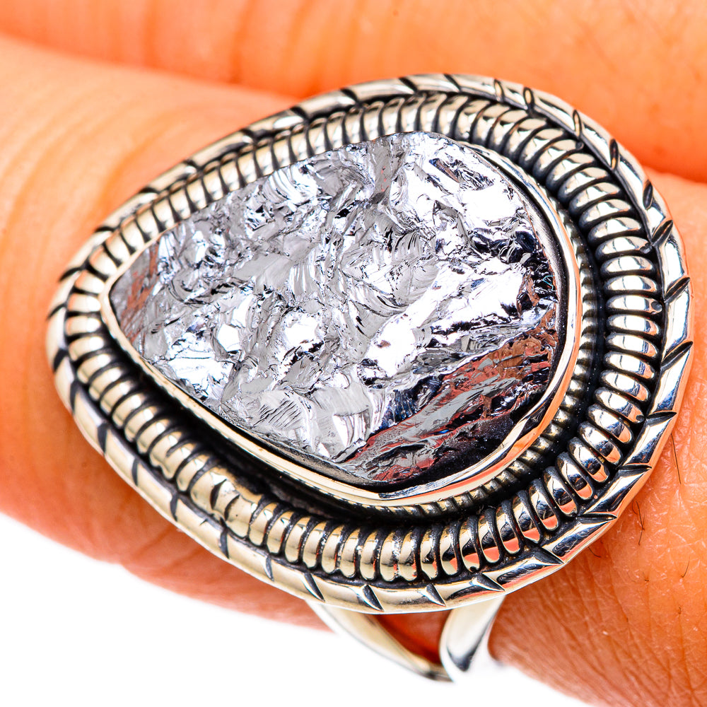 Shungite Rings handcrafted by Ana Silver Co - RING105393