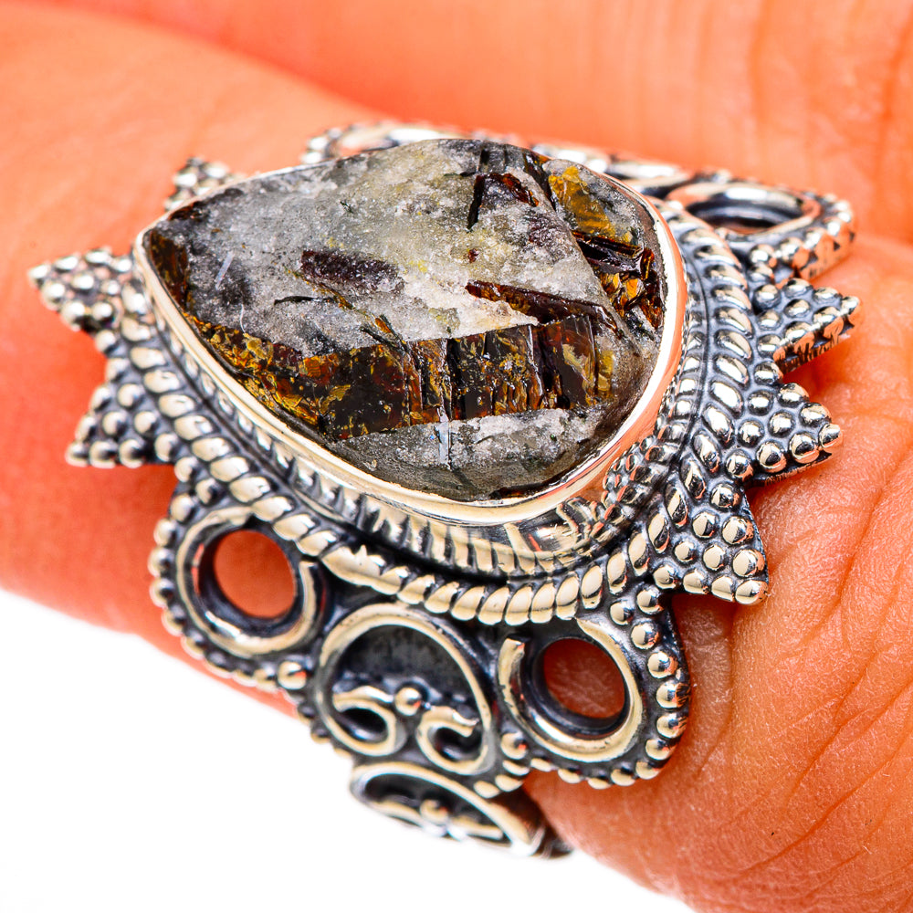Astrophyllite Rings handcrafted by Ana Silver Co - RING105408
