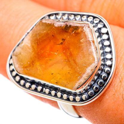 Citrine Rings handcrafted by Ana Silver Co - RING105411