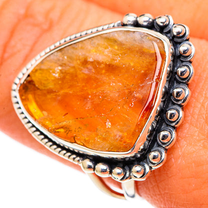 Citrine Rings handcrafted by Ana Silver Co - RING105412