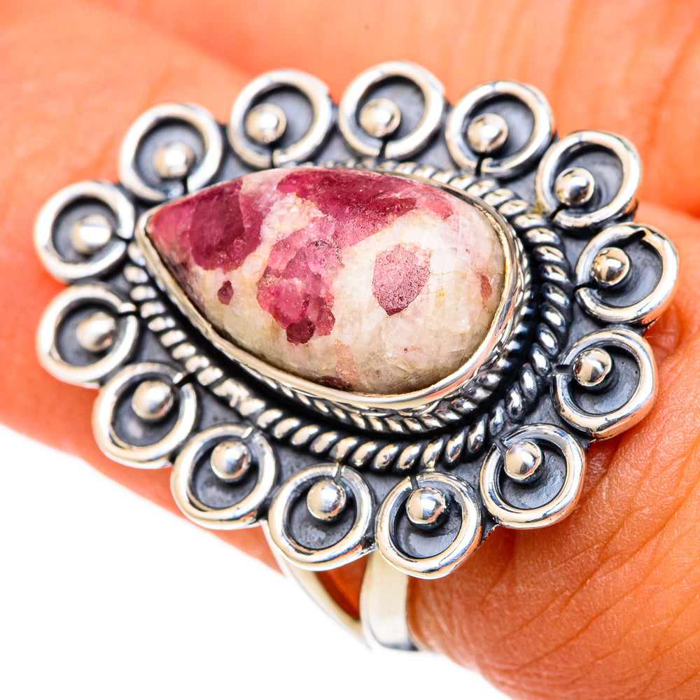 Thulite Rings handcrafted by Ana Silver Co - RING105413