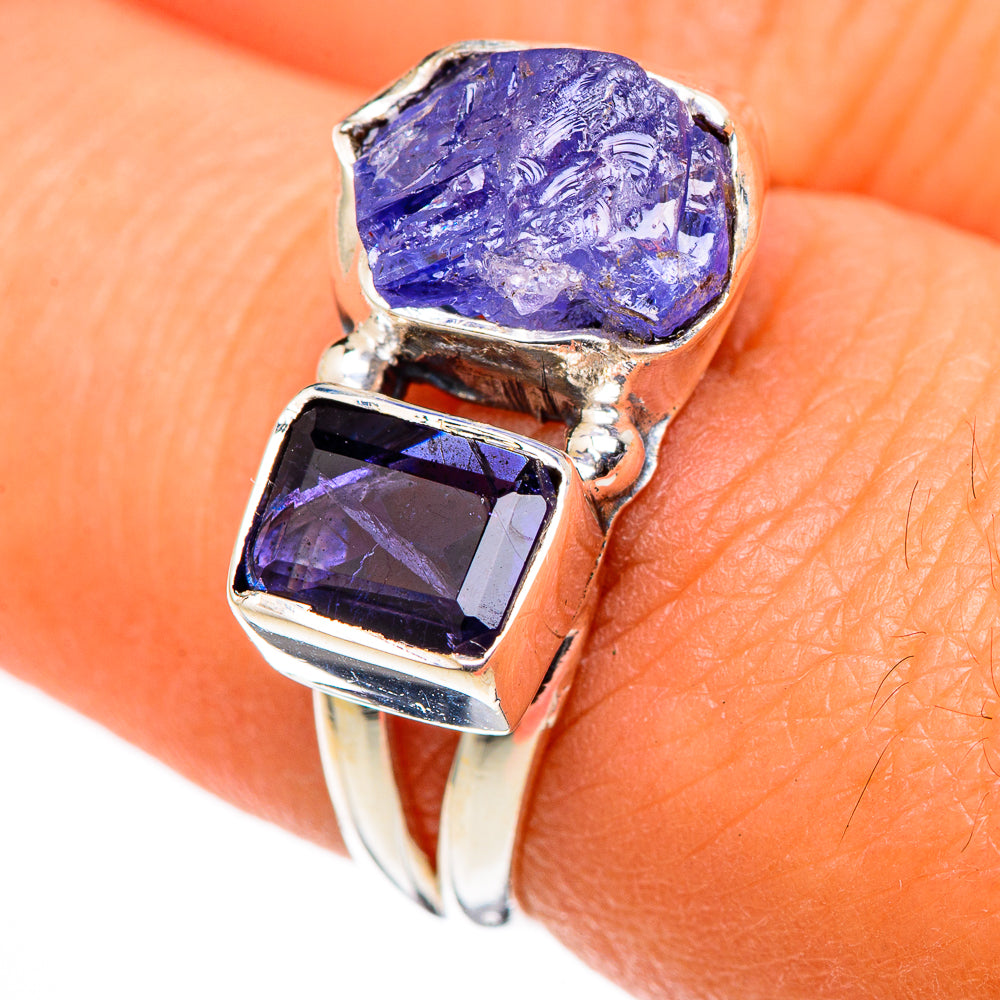 Tanzanite Rings handcrafted by Ana Silver Co - RING105418
