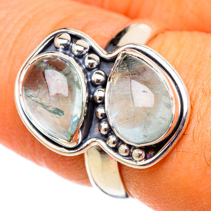 Aquamarine Rings handcrafted by Ana Silver Co - RING105439