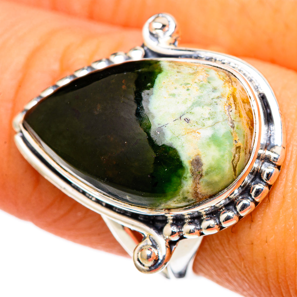 Rainforest Opal Rings handcrafted by Ana Silver Co - RING105447
