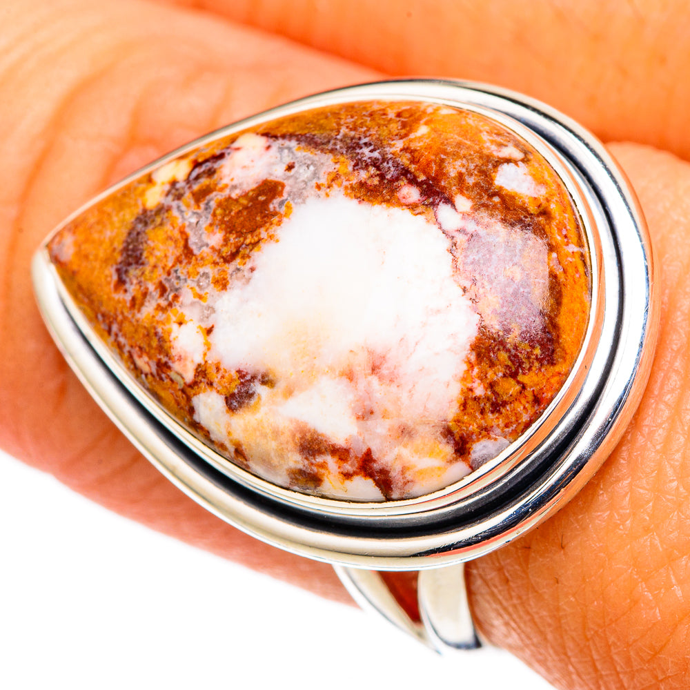 Mookaite Rings handcrafted by Ana Silver Co - RING105453