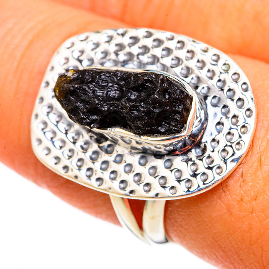 Tektite Rings handcrafted by Ana Silver Co - RING105465