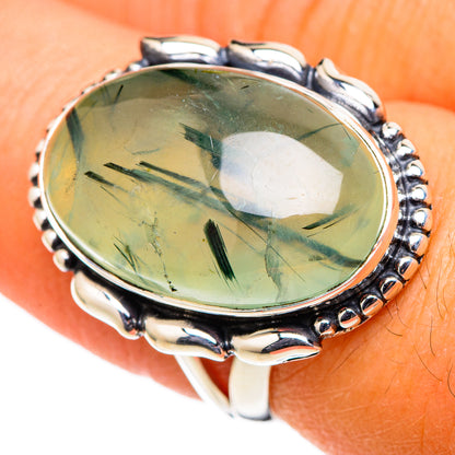 Prehnite Rings handcrafted by Ana Silver Co - RING105487
