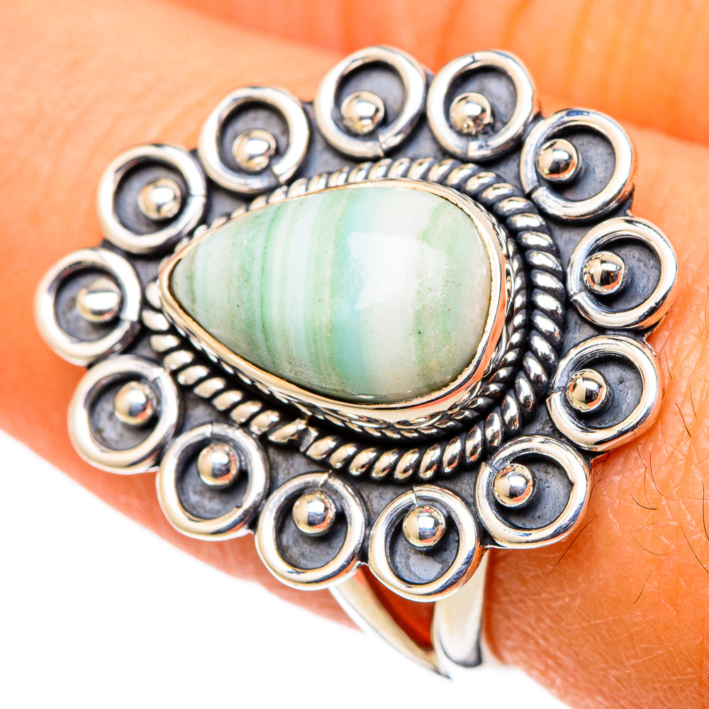 Ocean Jasper Rings handcrafted by Ana Silver Co - RING105490