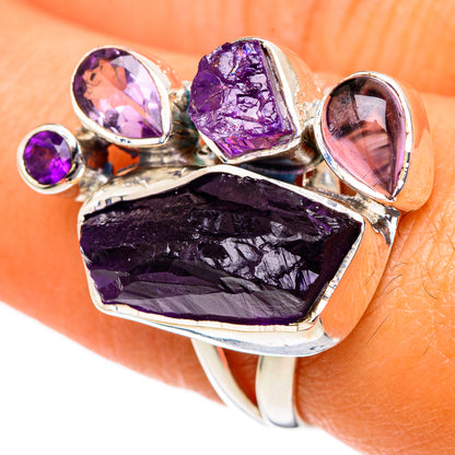 Amethyst Rings handcrafted by Ana Silver Co - RING105502