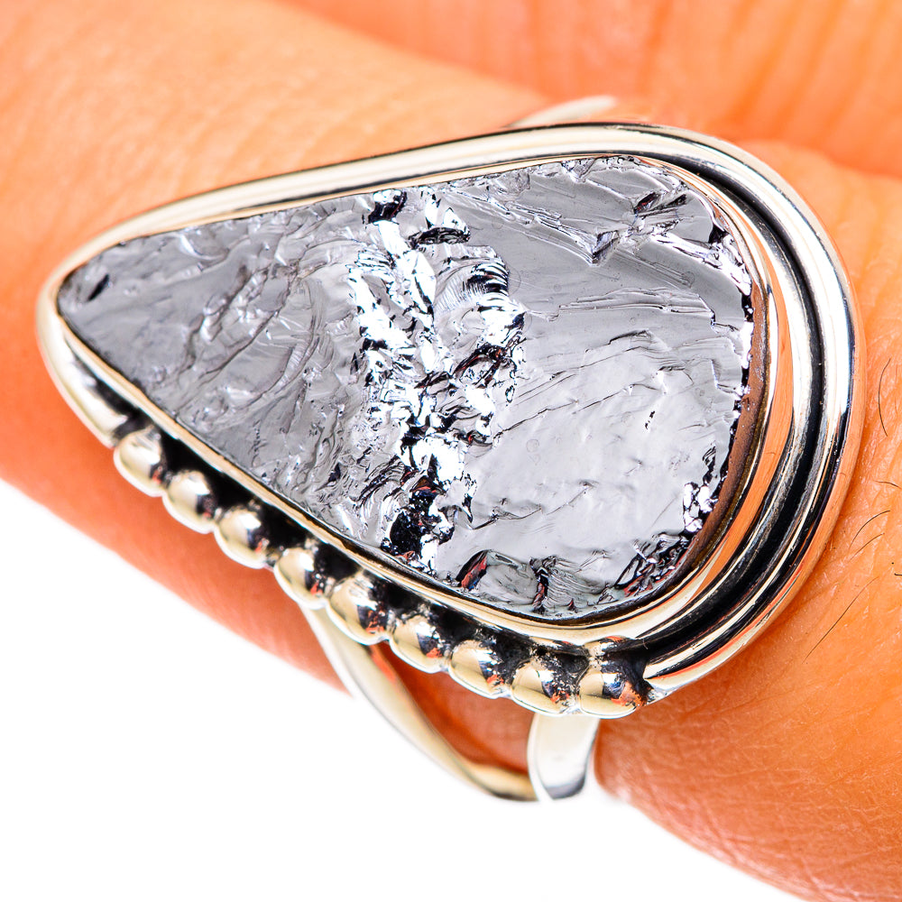 Shungite Rings handcrafted by Ana Silver Co - RING105515
