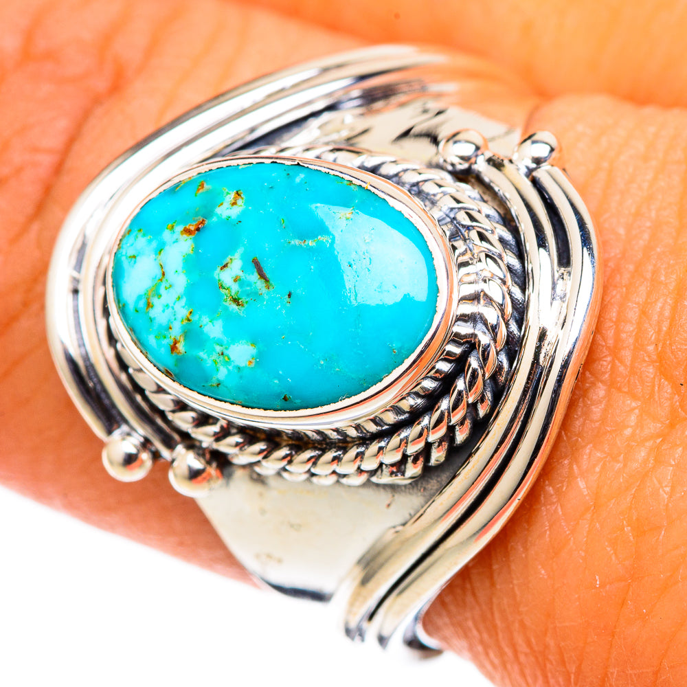 Chrysocolla Rings handcrafted by Ana Silver Co - RING105518