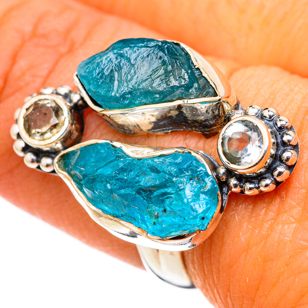Apatite Rings handcrafted by Ana Silver Co - RING105524