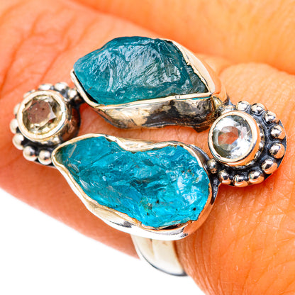 Apatite Rings handcrafted by Ana Silver Co - RING105524