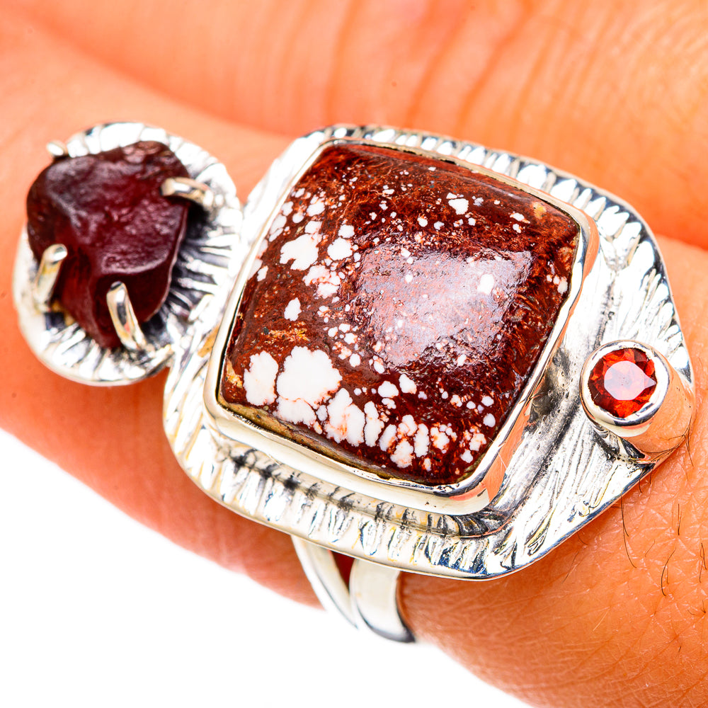 Wild Horse Jasper Rings handcrafted by Ana Silver Co - RING105541