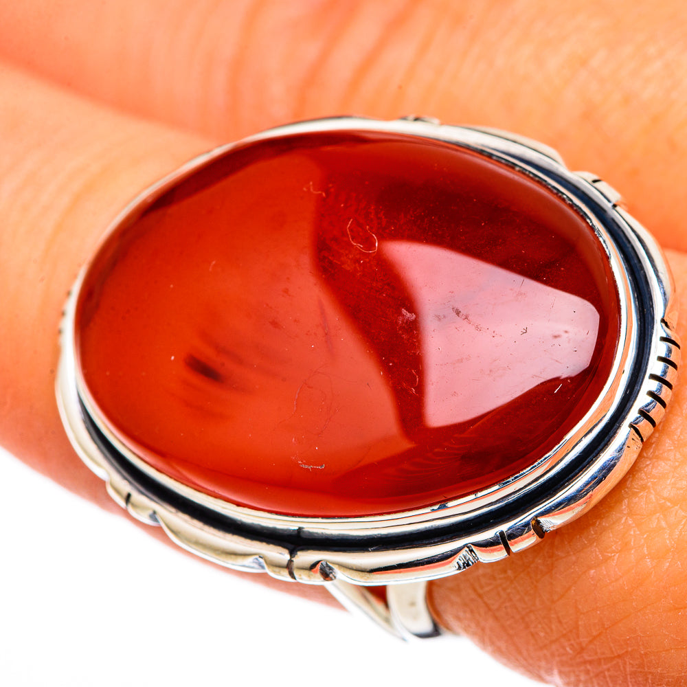Red Onyx Rings handcrafted by Ana Silver Co - RING105544