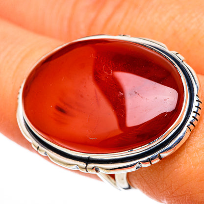 Red Onyx Rings handcrafted by Ana Silver Co - RING105544