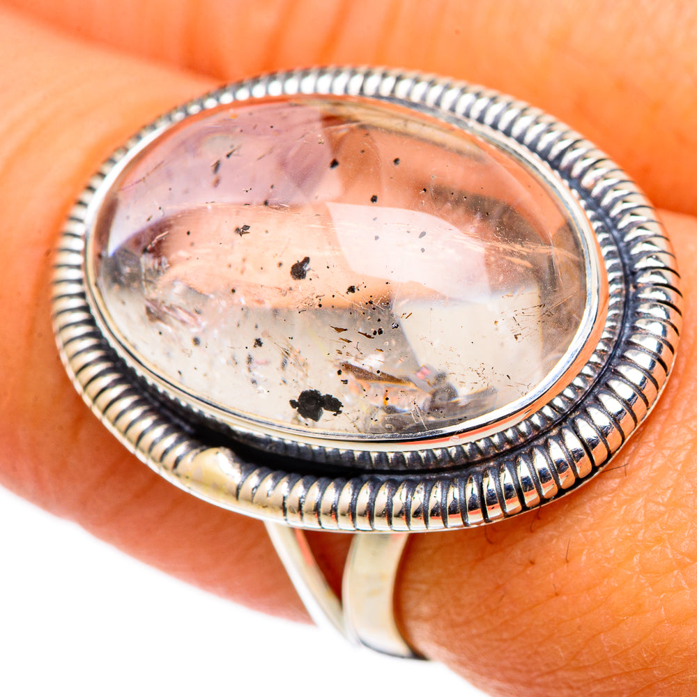 Dendritic Opal Rings handcrafted by Ana Silver Co - RING105561