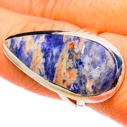 Sodalite Rings handcrafted by Ana Silver Co - RING105569