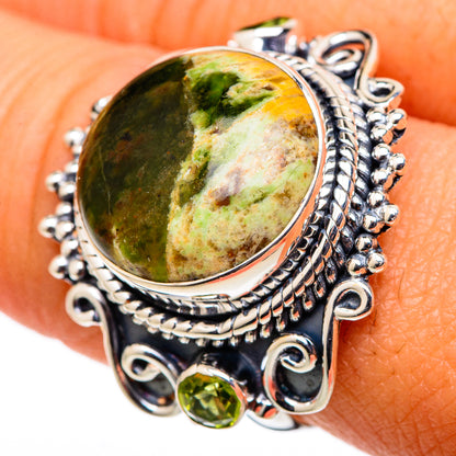 Ocean Jasper Rings handcrafted by Ana Silver Co - RING105581