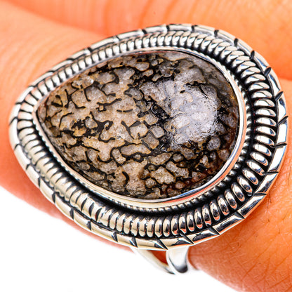 Dinosaur Bone Rings handcrafted by Ana Silver Co - RING105589