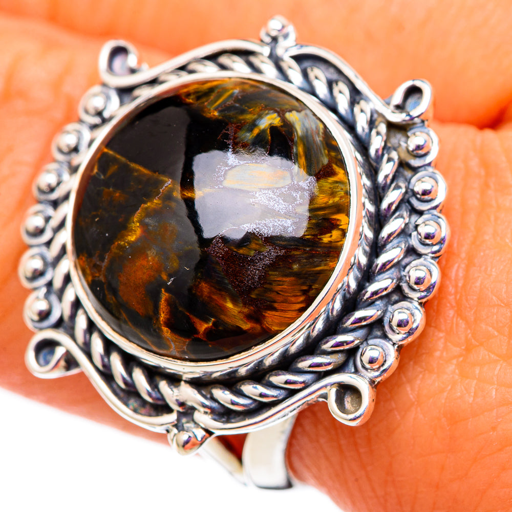 Pietersite Rings handcrafted by Ana Silver Co - RING105642