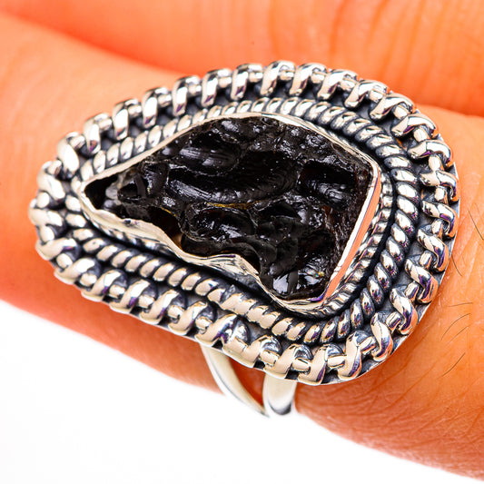 Tektite Rings handcrafted by Ana Silver Co - RING105643