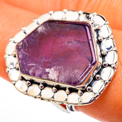 Star Amethyst Rings handcrafted by Ana Silver Co - RING105673