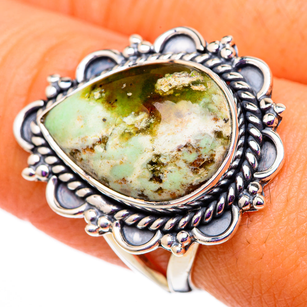 Rainforest Opal Rings handcrafted by Ana Silver Co - RING105696