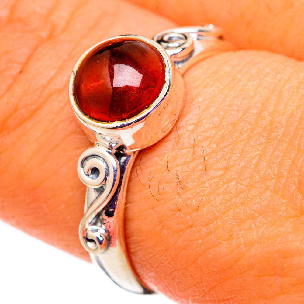 Garnet Rings handcrafted by Ana Silver Co - RING105703