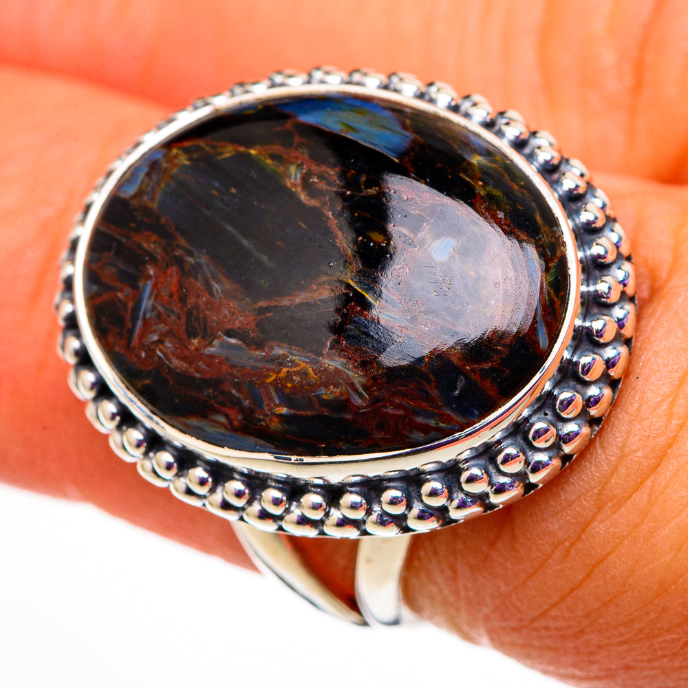 Pietersite Rings handcrafted by Ana Silver Co - RING105710