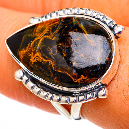 Pietersite Rings handcrafted by Ana Silver Co - RING105712
