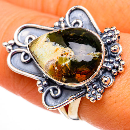 Ocean Jasper Rings handcrafted by Ana Silver Co - RING105780