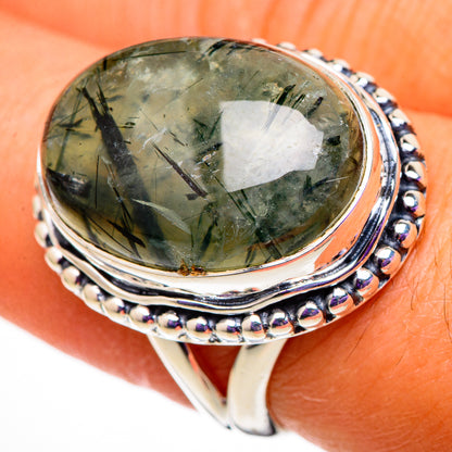 Prehnite Rings handcrafted by Ana Silver Co - RING105783