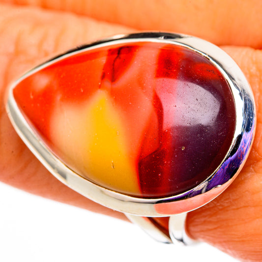 Mookaite Rings handcrafted by Ana Silver Co - RING105816