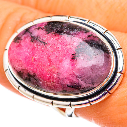 Rhodonite Rings handcrafted by Ana Silver Co - RING105821