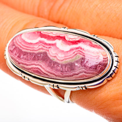 Rhodochrosite Rings handcrafted by Ana Silver Co - RING105822