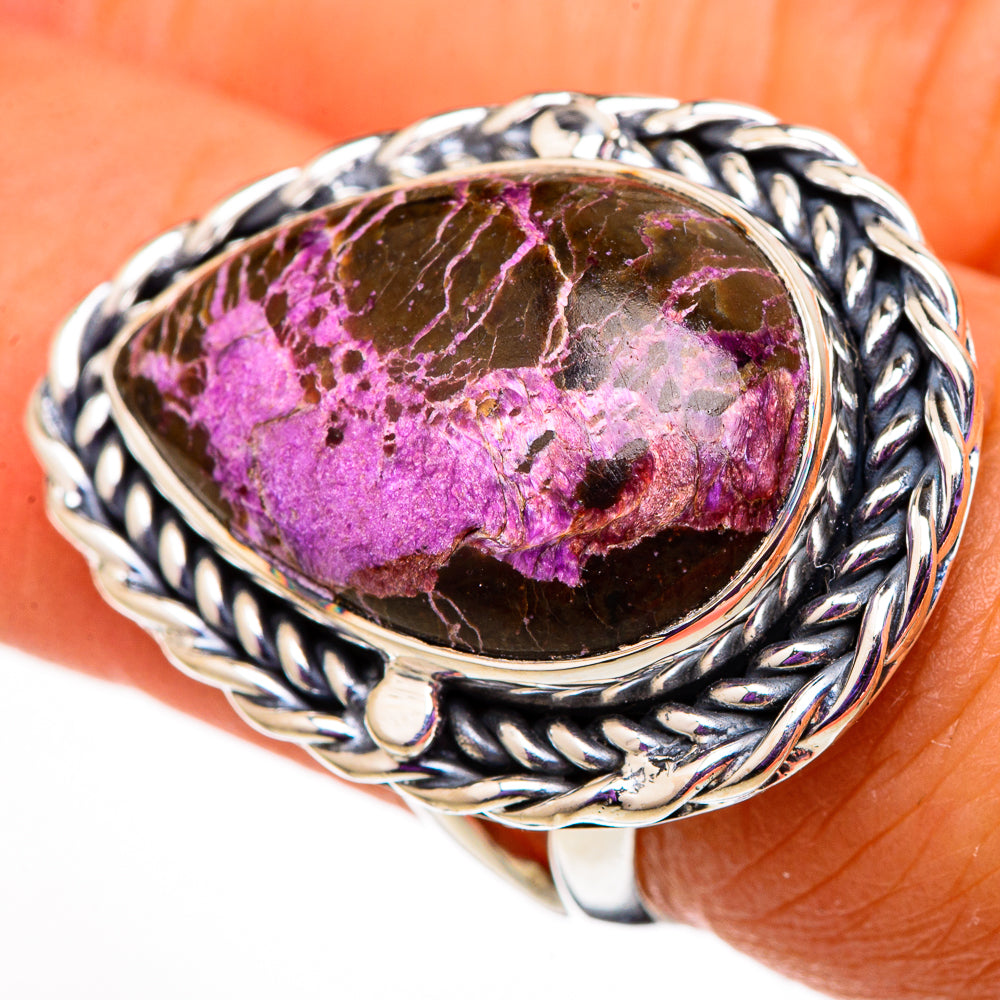 Stichtite Rings handcrafted by Ana Silver Co - RING105827