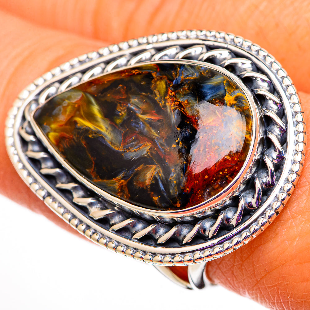 Pietersite Rings handcrafted by Ana Silver Co - RING105836