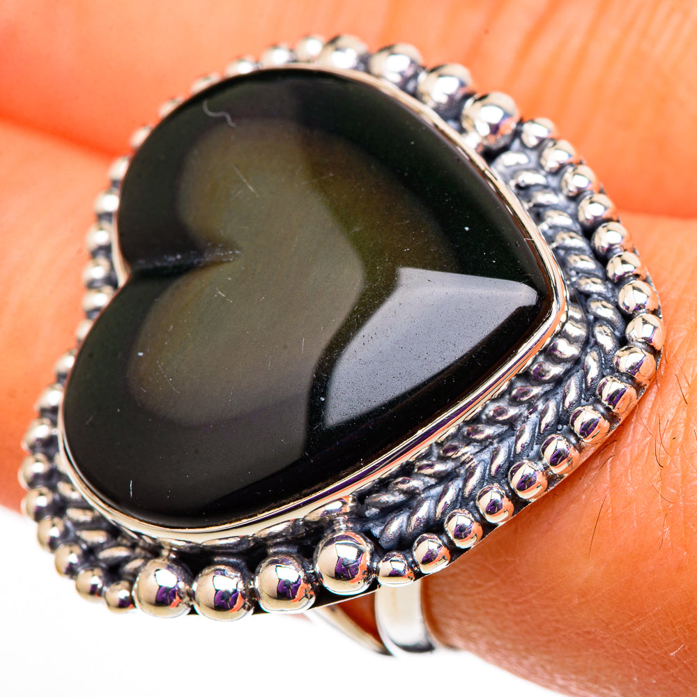 Black Onyx Rings handcrafted by Ana Silver Co - RING105838