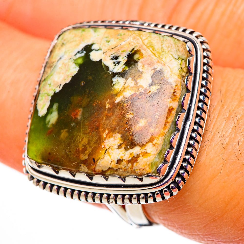 Rainforest Opal Rings handcrafted by Ana Silver Co - RING105864