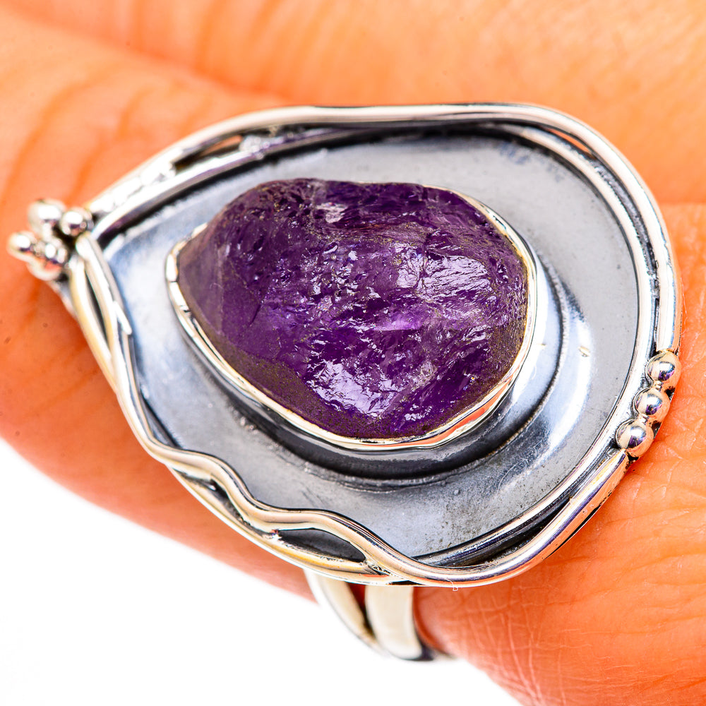 Amethyst Rings handcrafted by Ana Silver Co - RING105878