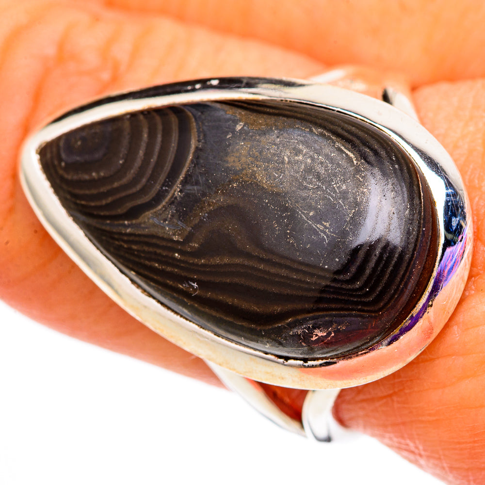 Psilomelane Rings handcrafted by Ana Silver Co - RING105881