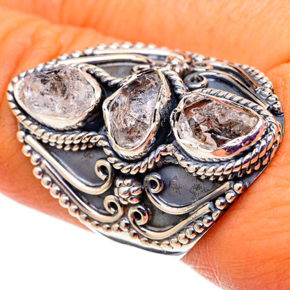 Herkimer Diamond Rings handcrafted by Ana Silver Co - RING105882