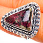 Russian Eudialyte Rings handcrafted by Ana Silver Co - RING105913