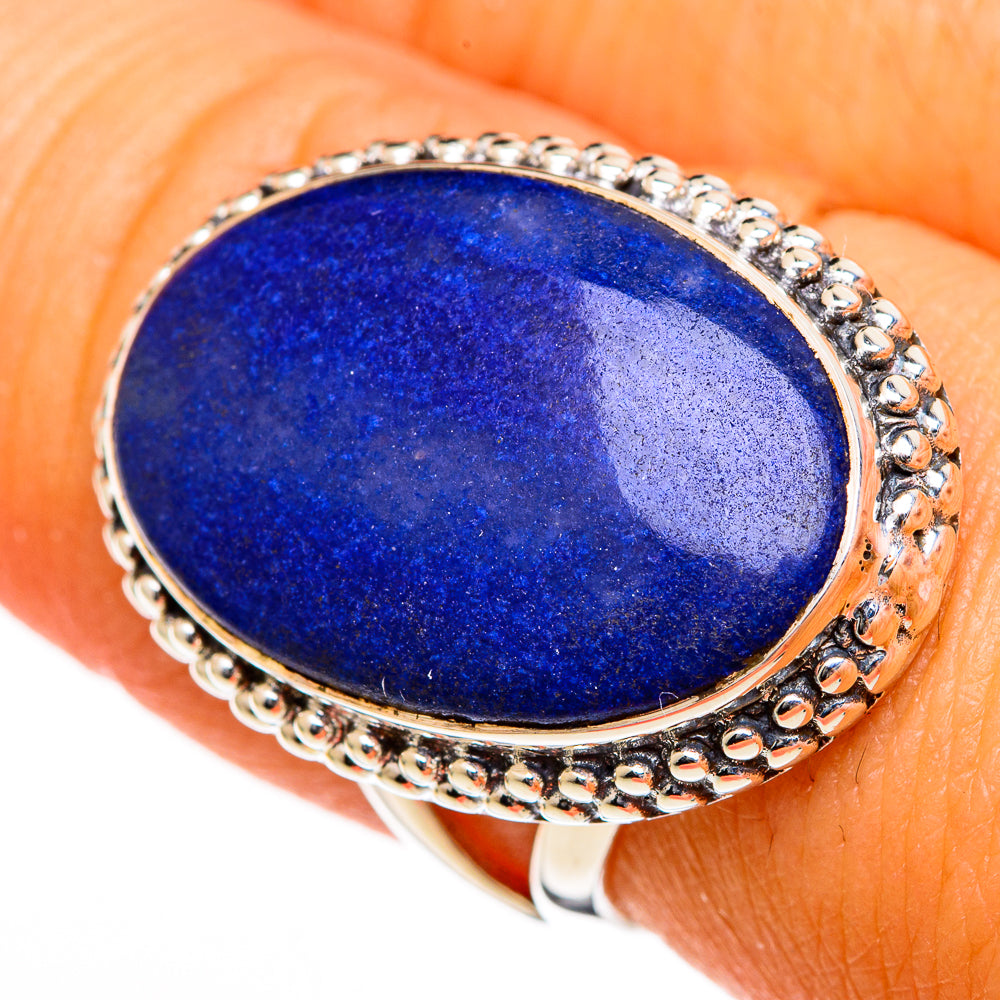 Lapis Lazuli Rings handcrafted by Ana Silver Co - RING105932
