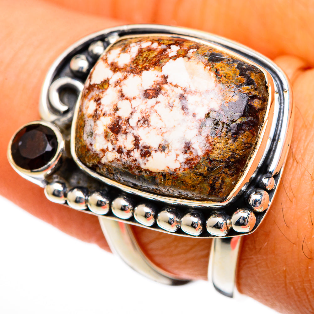 Wild Horse Jasper Rings handcrafted by Ana Silver Co - RING105942